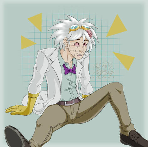 Dr. Two-Brains from Word Girl